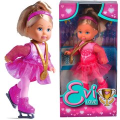 Nukk Little Skater Evi Love koos kuldmedali uisutajaga hind ja info | Tüdrukute mänguasjad | kaup24.ee