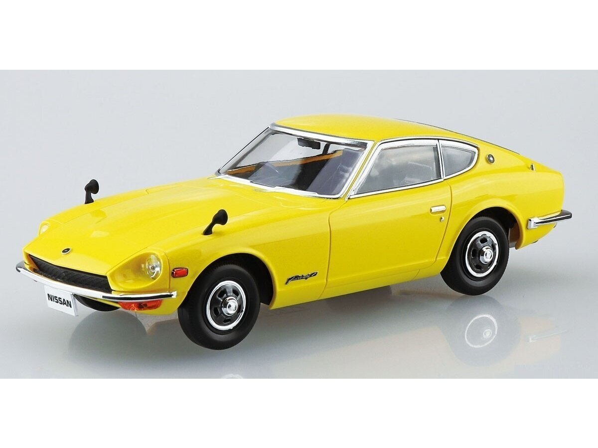 Aoshima - The Snap Kit Nissan S30 Fairlady Z / Yellow, 1/32, 06257 цена и информация | Klotsid ja konstruktorid | kaup24.ee