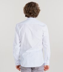 Мужская рубашка Espada , белый/черный цена и информация | Мужские рубашки | kaup24.ee