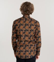 Мужская рубашка Espada, тёмно-коричневый/коричневый цена и информация | Мужские рубашки | kaup24.ee