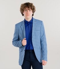 Frappoli мужской пиджак Assente 863884 01, голубой/тёмно-синий 863884*01-064 цена и информация | Мужские пиджаки | kaup24.ee