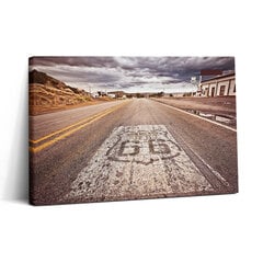 Seinapilt Route 66 Ameerika riigimaantee hind ja info | Seinapildid | kaup24.ee