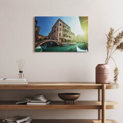 Seinapilt Veneetsia kaunid tänavad päikese käes цена и информация | Картины, живопись | kaup24.ee