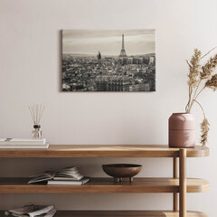 Seinapilt Pariisi maastik ja Eiffeli torn цена и информация | Картины, живопись | kaup24.ee