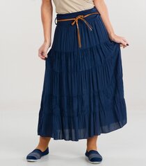 Женская юбка, тёмно-синий цена и информация | Юбки | kaup24.ee