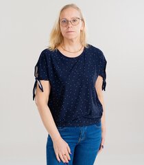 Женская футболка Zabaione KORI TOP*01, тёмно-синий цена и информация | Женские блузки, рубашки | kaup24.ee