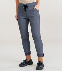 Texpak женские брюки 351494 02, серый/черный 351494*02-XS/S цена и информация | Штаны женские | kaup24.ee