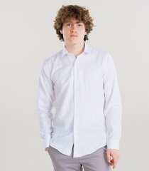 Espada мужская рубашка 863507 01, белый/белый 863507*01-XL цена и информация | Мужские рубашки | kaup24.ee