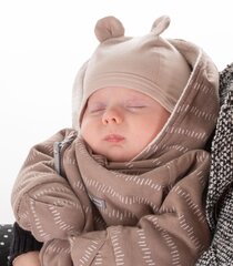 Lenne шапка-шлем для младенцев Jonne 24681*507, бежевый 4741593691614 цена и информация | Шапки, перчатки, шарфы для мальчиков | kaup24.ee