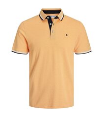 Мужская рубашка-поло Jack & Jones, оранжевый цена и информация | Мужские футболки | kaup24.ee