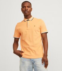 JACK & JONES мужская рубашка-поло 12136668*11, оранжевый 5715506677896 цена и информация | Мужские футболки | kaup24.ee