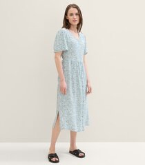 Женское платье Tom Tailor, белый/синий цена и информация | Платья | kaup24.ee