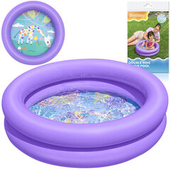 круглый надувной бассейн - 61 см x 15 см, фиолетовый цена и информация | Бассейны | kaup24.ee