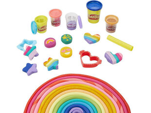 loovkomplekt - play-doh ciastolina rõõmsad värvid hind ja info | Kunstitarbed, voolimise tarvikud | kaup24.ee
