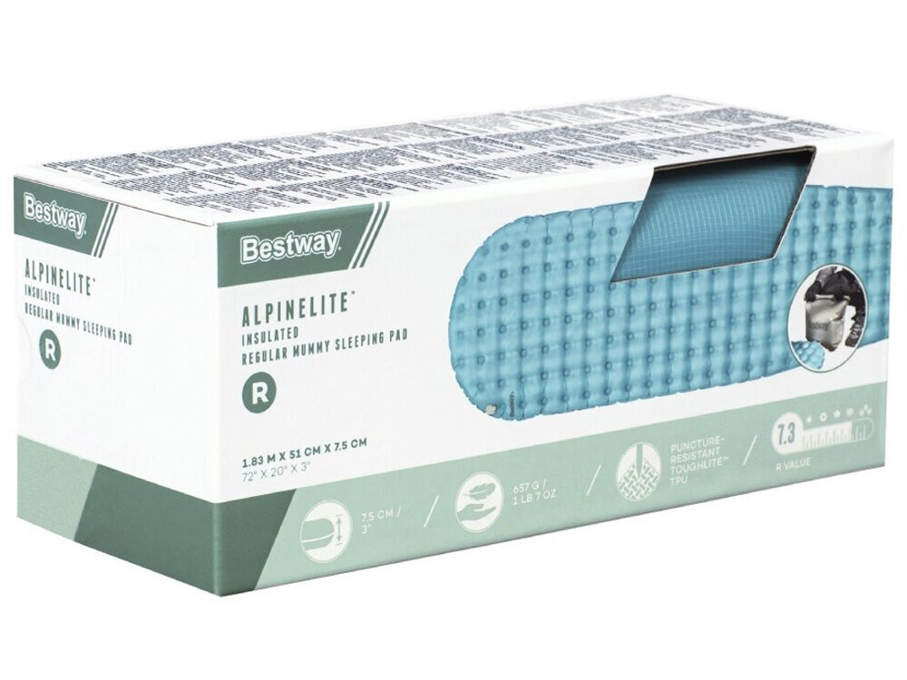 bestway madrats 183x51x7,5 cm цена и информация | Täispuhutavad madratsid ja mööbel | kaup24.ee