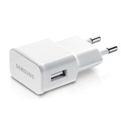 Samsung ETA-U90EWEG Универсальное зарядное устройство USB 2A  для телефонов и планшетов Белое (OEM) цена и информация | Зарядные устройства для телефонов | kaup24.ee