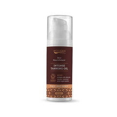 Päevitusõli Wooden Spoon Intense Tanning Oil Face and Body, 50 ml hind ja info | Päikesekreemid | kaup24.ee