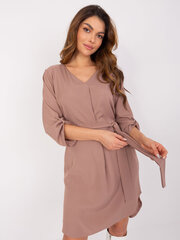 Женское коричневое повседневное платье цена и информация | Платья | kaup24.ee