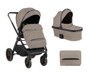 Universaalne jalutuskäru Tiffany Adjustable 2in1, Beige hind ja info | Vankrid, jalutuskärud | kaup24.ee