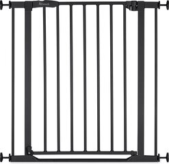Защитные ворота Hauck Clear Step 2, 75 - 80 см, черный цвет цена и информация | Товары для безопасности детей дома | kaup24.ee
