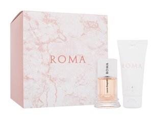 Komplekt Laura Biagiotti Roma Fiori Bianchi naistele: tualettvesi EDT, 25 ml + kehapiim, 50 ml hind ja info | Laura Biagiotti Kosmeetika, parfüümid | kaup24.ee