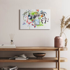 Seinapilt Akvarell loodus, loomad ja zooloog hind ja info | Seinapildid | kaup24.ee
