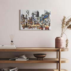 Seinapilt New York – linn, mis kubiseb elust цена и информация | Картины, живопись | kaup24.ee