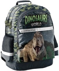Koolikott Paso Dinosaurs World цена и информация | Школьные рюкзаки, спортивные сумки | kaup24.ee
