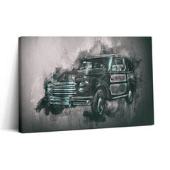 Seinapilt Vanakooli auto цена и информация | Картины, живопись | kaup24.ee