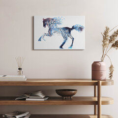 Seinapilt Loomade loodus – maalitud hobune ja puud hind ja info | Seinapildid | kaup24.ee