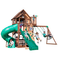 Детская площадка Skyfort with Spirat Tube slide цена и информация | Детские игровые домики | kaup24.ee