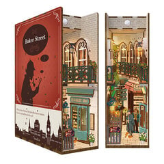 Miniatuurne raamatustiilis iseseisev maja – Sherlock Holmes, Baker Street Tonecheer, 141-osaline hind ja info | Pusled | kaup24.ee