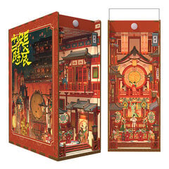 Миниатюрный складной домик со светодиодной подсветкой - Пагода трех королевств цена и информация | Пазлы | kaup24.ee