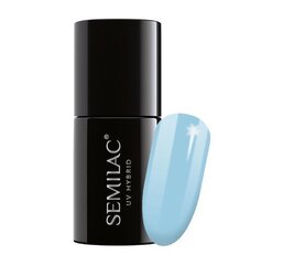 Hübriidküünelakk Semilac Extend 5in1, 807 Pastel Blue, 7 ml hind ja info | Küünelakid, küünetugevdajad | kaup24.ee