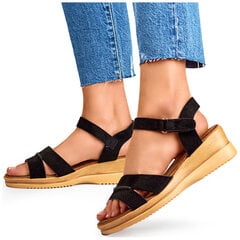 Sandaalid naistele Primohurt, must hind ja info | Naiste sandaalid | kaup24.ee