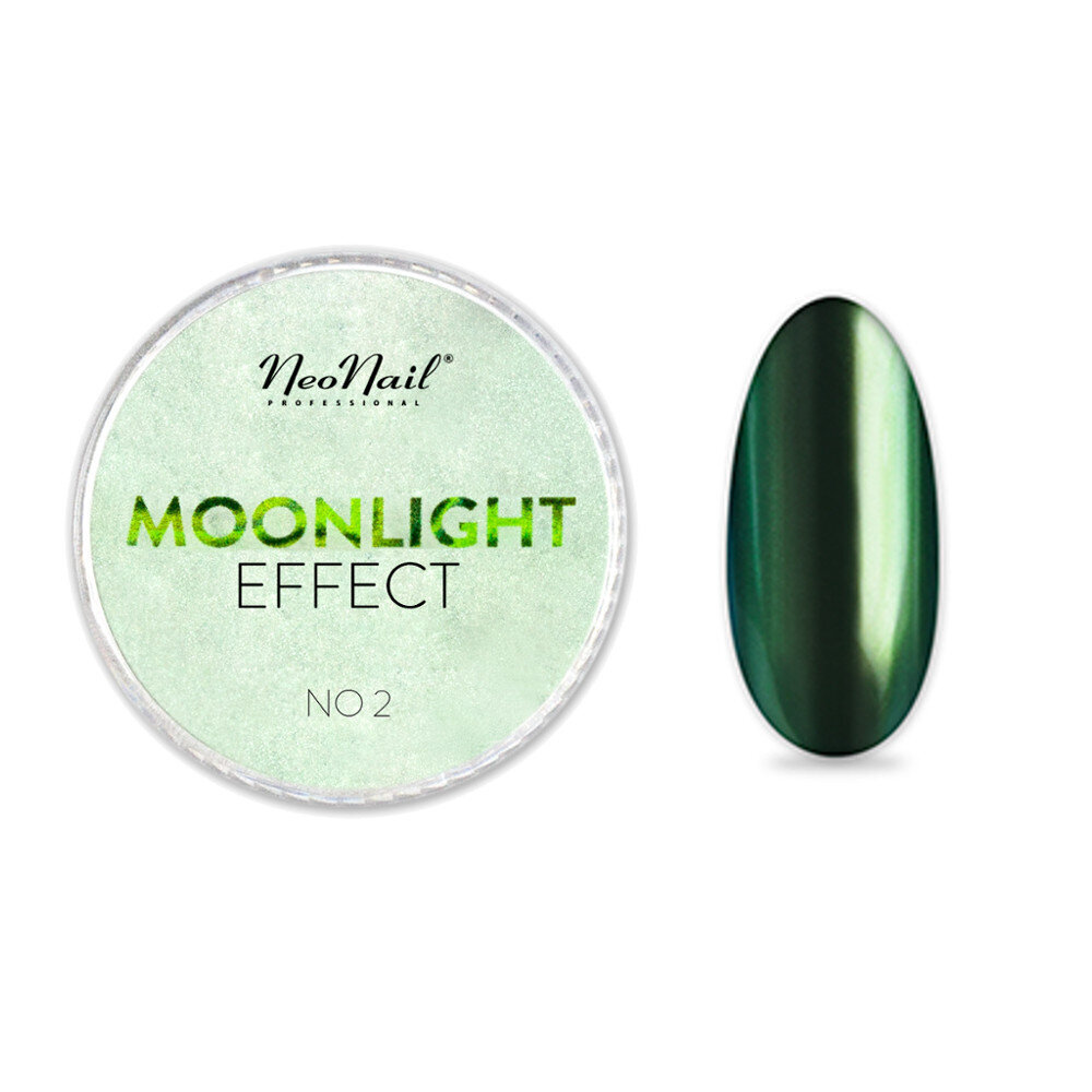 Küünte kaunistamise tolm Neonail Moonlight Effect 02, 2 g цена и информация | Maniküüri ja pediküüri tarvikud | kaup24.ee