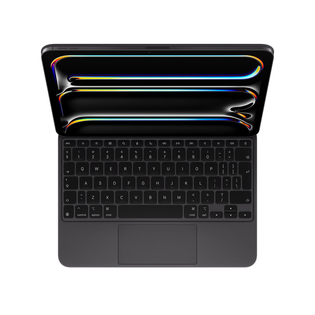 Magic Keyboard for iPad Pro 11‑inch (M4) - International Swedish - Black MWR23S/A цена и информация | Tahvelarvuti kaaned ja kotid | kaup24.ee