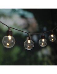 Garlianda, 10 LED-valgustit, 280 cm hind ja info | Aia- ja õuevalgustid | kaup24.ee