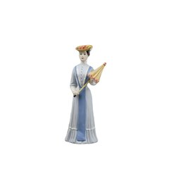 Royal Dux Bohemia Фарфоровая статуэтка "Дама с зонтиком", 23 см цена и информация | Детали интерьера | kaup24.ee