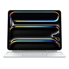 Magic Keyboard для iPad Pro 13‑дюймовый (M4) - Международный английский - Белый MWR43Z/A цена и информация | Чехлы для планшетов и электронных книг | kaup24.ee