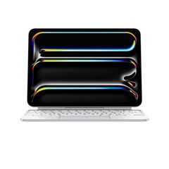 Magic Keyboard для iPad Pro 11‑дюймовый (M4) - Международный английский - Белый MWR03Z/A цена и информация | Чехлы для планшетов и электронных книг | kaup24.ee