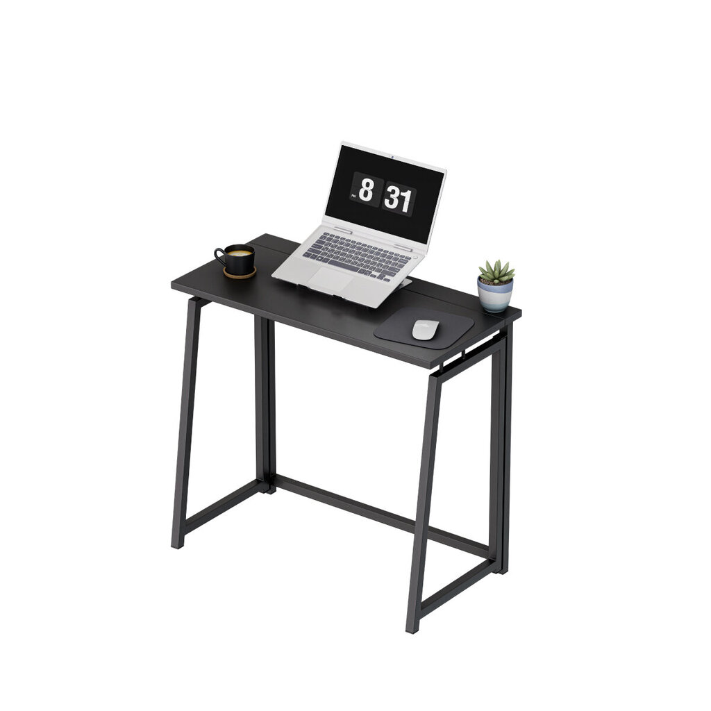 Kokkupandav laud Leader 1.5, Must hind ja info | Arvutilauad, kirjutuslauad | kaup24.ee