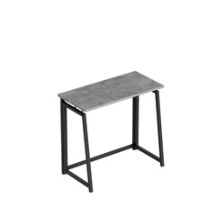 Складной письменный стол Лидер 1,5 серый цена и информация | Компьютерные, письменные столы | kaup24.ee