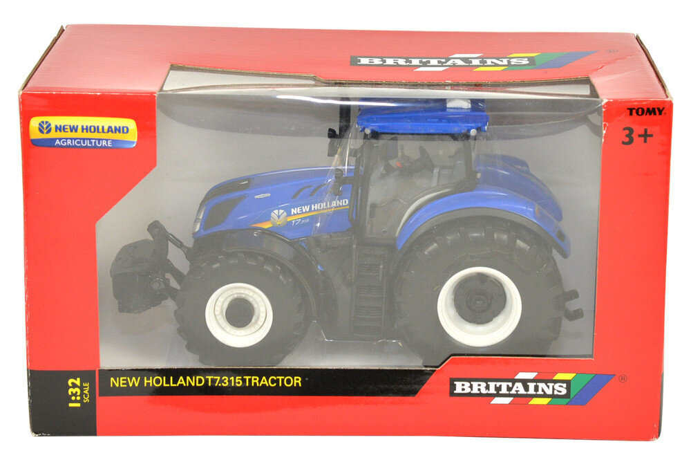 Mängutraktor Tomy Britains New Holland T7.315 43149 цена и информация | Poiste mänguasjad | kaup24.ee