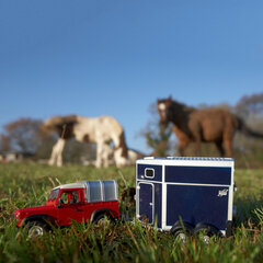 Mänguauto hobuhaagisega Tomy Britains Land Rover 43239 hind ja info | Poiste mänguasjad | kaup24.ee