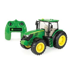 Kaugjuhtimispuldiga traktor Tomy John Deere Big Farm 6210R RC 47486 hind ja info | Poiste mänguasjad | kaup24.ee