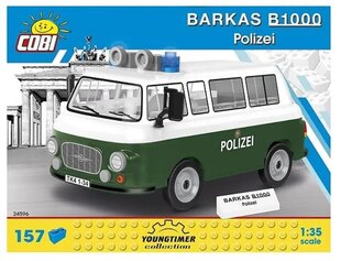 Описание
Кирпичные автомобили Barkas B1000 Polizei
Грузовой автомобиль и микроавтобус, выпущенные в 19611-1991 годах в бывшей ГДР. Единственный автомобиль такого класса, произведенный в Восточной Германии. Автомобили Barkas эксплуатировались в основном в ГДР. Версия микроавтобуса Polizei была адаптирована к потребностям полиции, были установлены предупредительные наконечники и сирены, а интерьер был изменен.
Автомобиль Barkas в полицейской версии можно собрать из набора строительных блоков COBI, содержащих целых 157 элементов. Модель была точно воспроизведена в масштабе 1:35. В наборе нет наклеек. Блоки покрыты высококачественными принтами, которые не стираются даже во время интенсивной игры. Набор имеет продуманную компактную конструкцию и подвижные колеса.
Модель, изготовленная из строительных блоков COBI, станет не только игрушкой в детской комнате, но и поспособствует интересу к истории автомобильной промышленности. Это, безусловно, поможет развить моторику детей и повысить навыки строительства. Для взрослых любителей кирпича это будет прекрасная модель исторического транспортного средства и, возможно, начало будущей коллекции.157 высококачественных блоков, изготовленных в ЕС компанией с более чем 20-летней традицией, соответствуют стандартам безопасности детских товаров, полностью совместимы с другими марками строительных блоков, Блоки с принтами не деформируются и не выцветают во время игры или под воздействием температуры, Четкая и интуитивно понятная инструкция по рисункам и рисункам, значки, вращающиеся колеса.
Номер детали
24596
серия 18149
Минимальный возраст 5 лет
Пол: мальчики
Пол: девочки
Количество элементов 157
Размер набора маленький
Другие функции
Размеры упаковки: 23,5 х 5 х 18 см цена и информация | Конструкторы и кубики | kaup24.ee