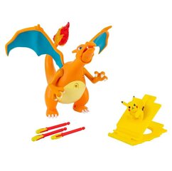 Jazwares - Pokemon Flame And Flight Deluxe Charizard цена и информация | Развивающий мелкую моторику - кинетический песок KeyCraft NV215 (80 г) детям от 3+ лет, бежевый | kaup24.ee