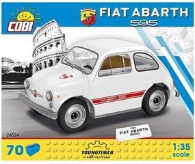 Konstruktor Cobi Fiat Abarth, 70 tk hind ja info | Klotsid ja konstruktorid | kaup24.ee