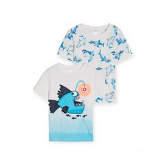 T-särk, 2 tk цена и информация | Рубашки для мальчиков | kaup24.ee